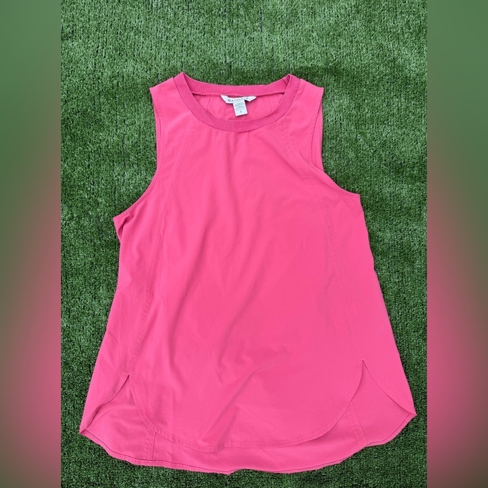 Athleta Effortless Women's Pink Sleeveless Top Size S